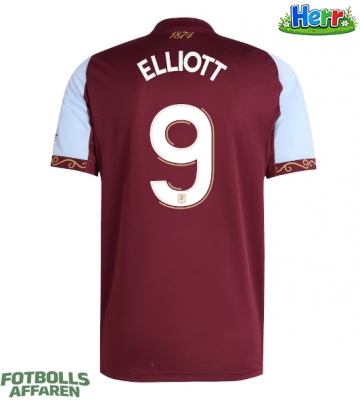 Aston Villa Harvey Elliott #9 Hemmatröja 2025-26 Kortärmad